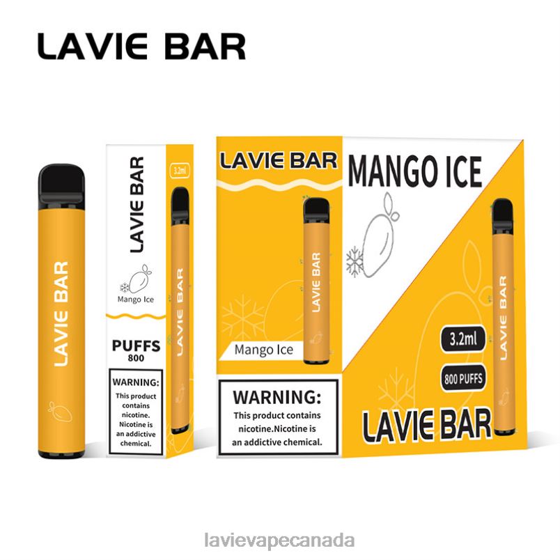 Mango Ice LAVIE BAR 800 Puffs 24PF8309 | Lavie Vape Review