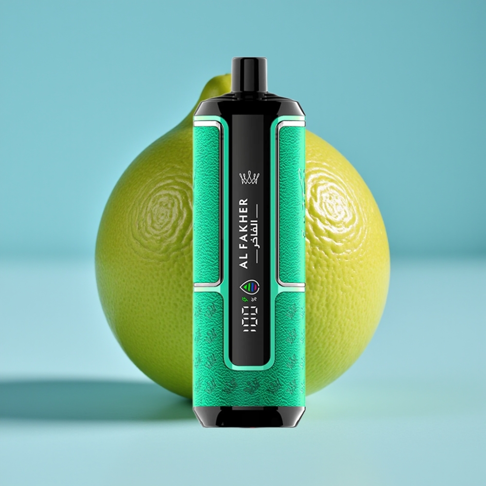 Al Fakher Crown Bar 15K 22ml DTL 6mg Lemon Lime Disposable Vape