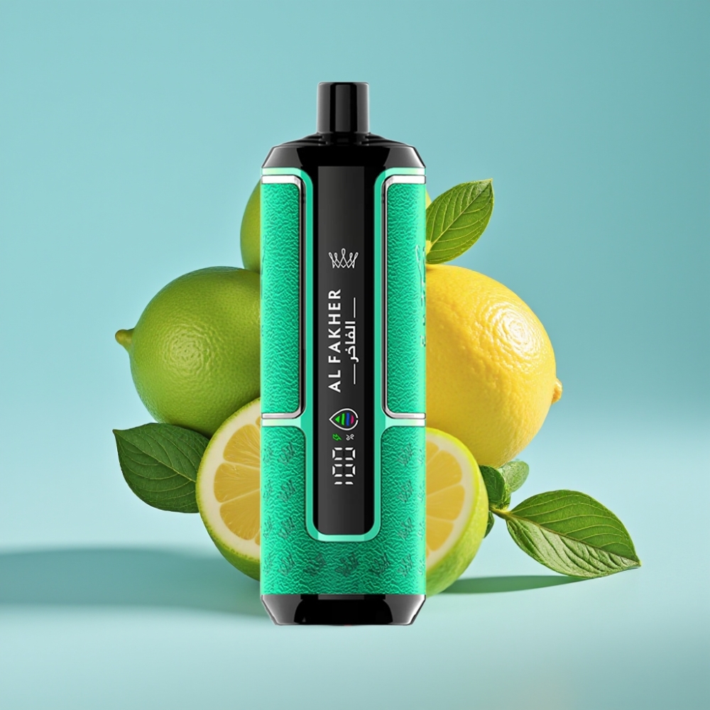 Al Fakher Crown Bar 15K Hypermax 22ml 600mAh Type-C Lemon Mint
