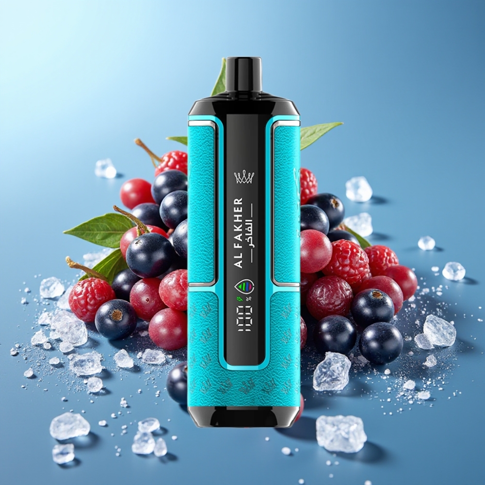 Al Fakher Crown Bar 15K Hypermax 22ml 6mg Blackcurrant Ice Disposable Vape