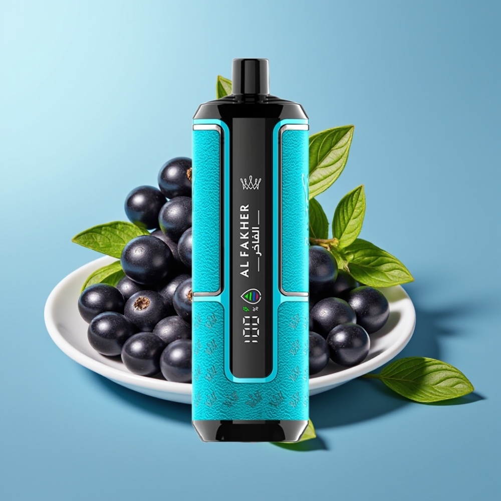 Al Fakher Crown Bar 15K Hypermax DTL 22ml 600mAh Blackcurrant Mint