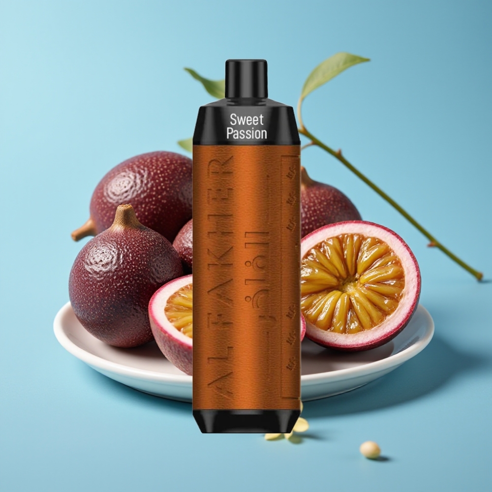 Al Fakher Crown Bar 8000 18ml 5mg Sweet Passionfruit Crystal Disposable Vape