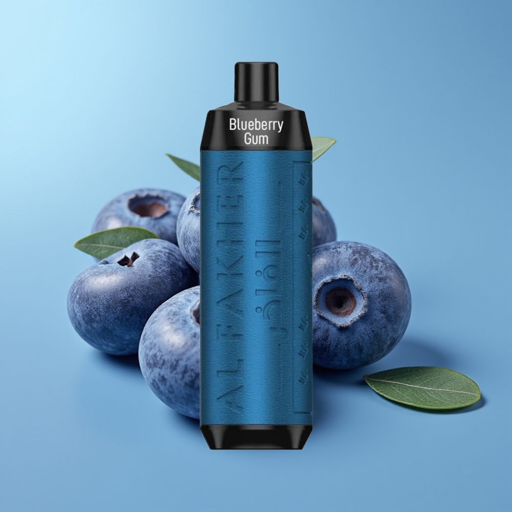 Al Fakher Crown Bar 8000 Crystal 18ml 5mg Blueberry Gum Disposable Vape