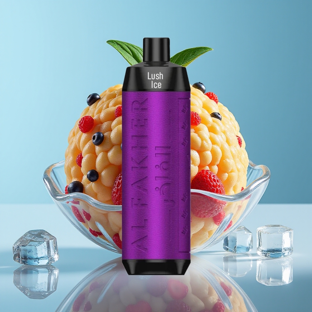 Al Fakher Crown Bar 8000 Crystal 18ml 5mg Ice Lush Disposable Vape