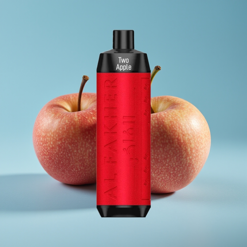 Al Fakher Crown Bar 8000 Two Apple 18mL 5mg USB-C 600mAh 0.6ohm