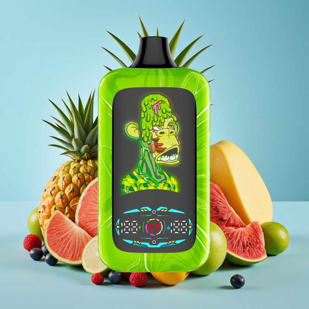 Fumot Digital Monkey 40000 Puffs Dual Mesh Coil Tropical Rainbow Blast