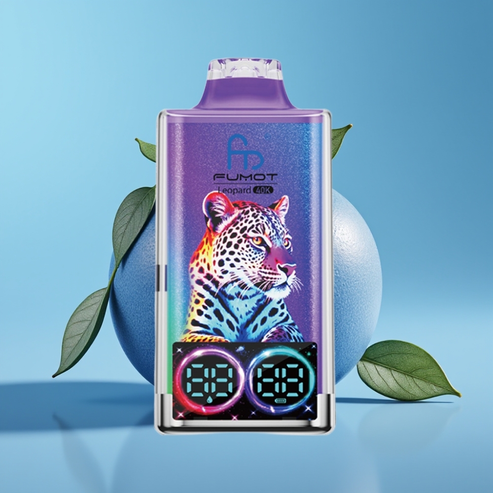 Fumot Leopard 40K Puffs Dual Mesh 700mAh Type-C Mr Blue vape Canada wholesale