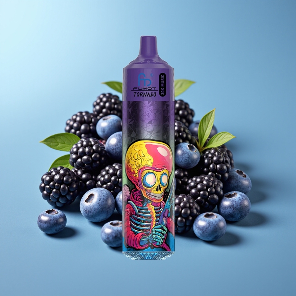 Fumot RandM Tornado 30000 Puffs 30mL 5% Blueberry Blackberry