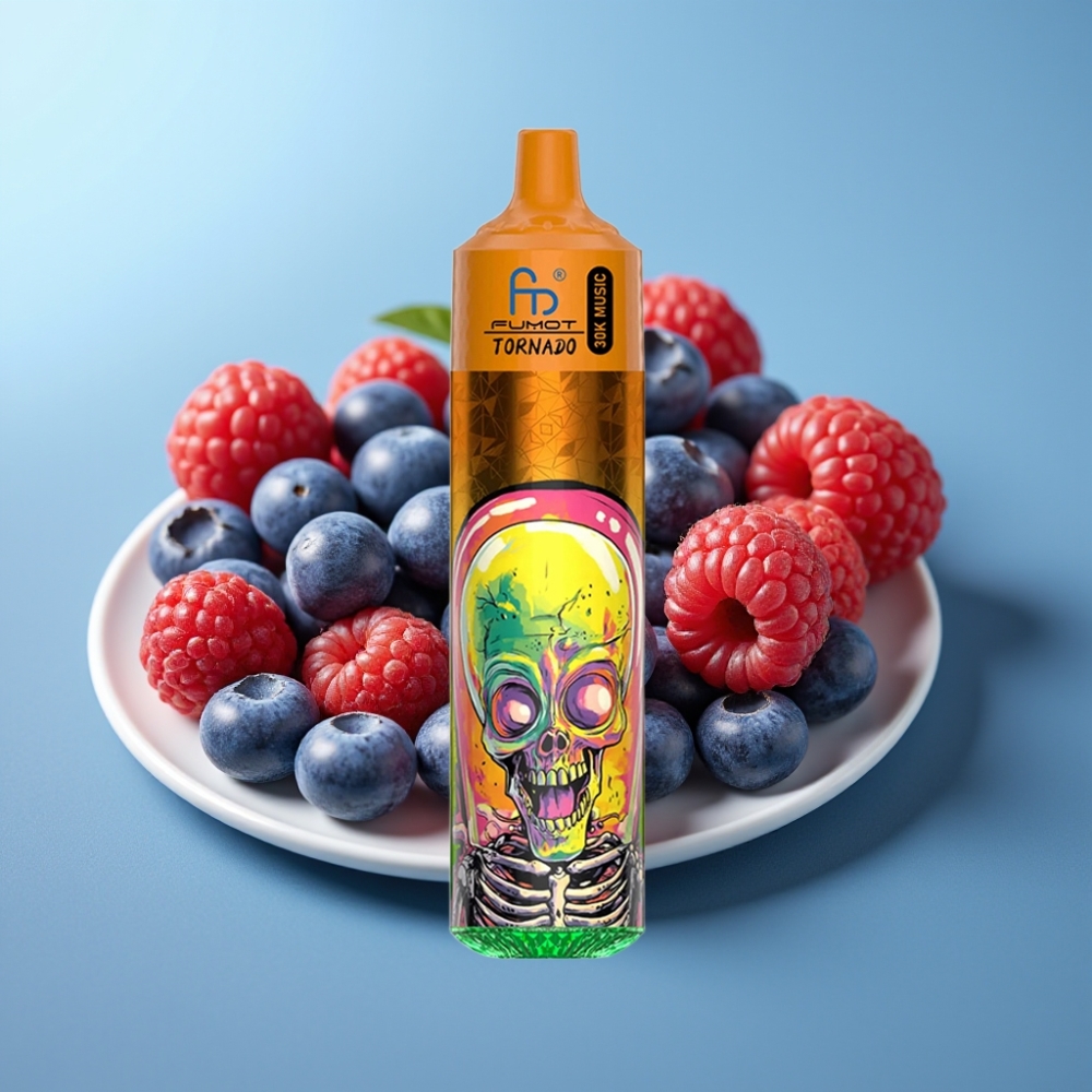 Fumot RandM Tornado 30000 Puffs 30mL 5% Blueberry Raspberry
