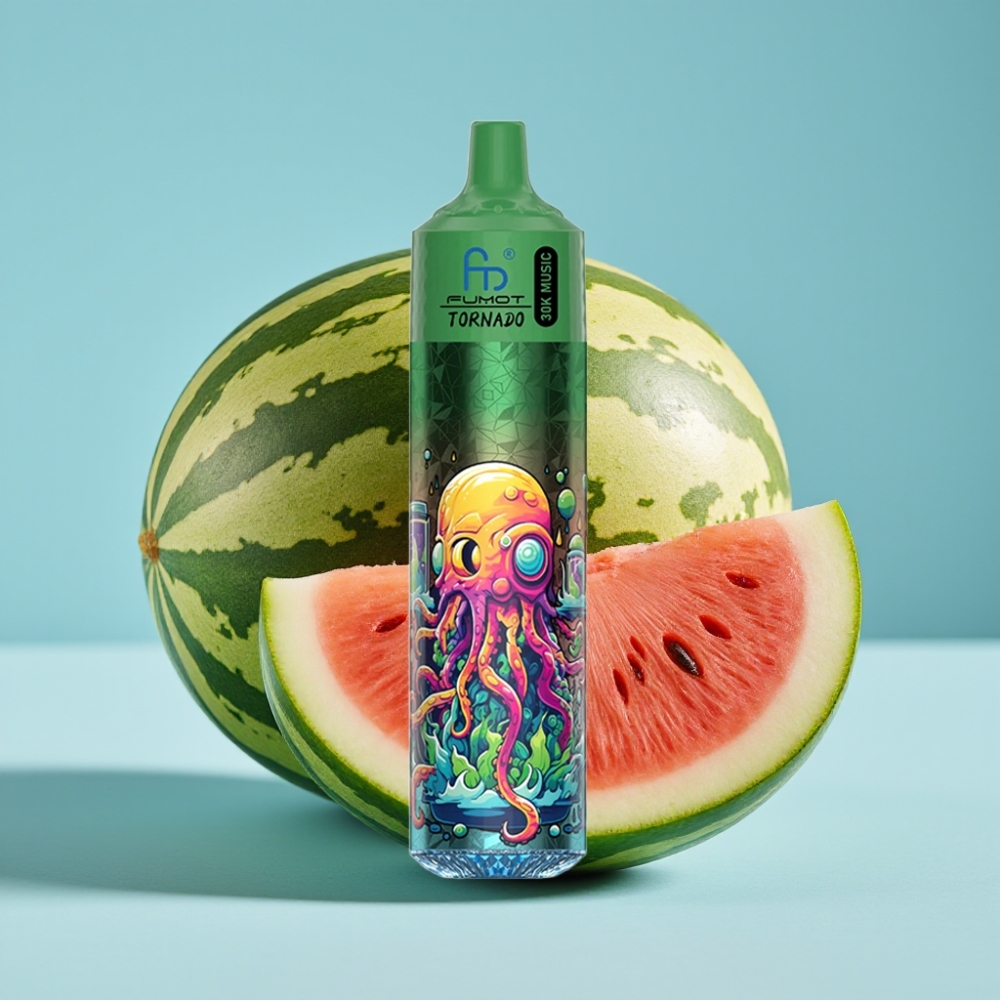 Fumot RandM Tornado 30000 Puffs 30mL 5% Watermelon Cantaloupe