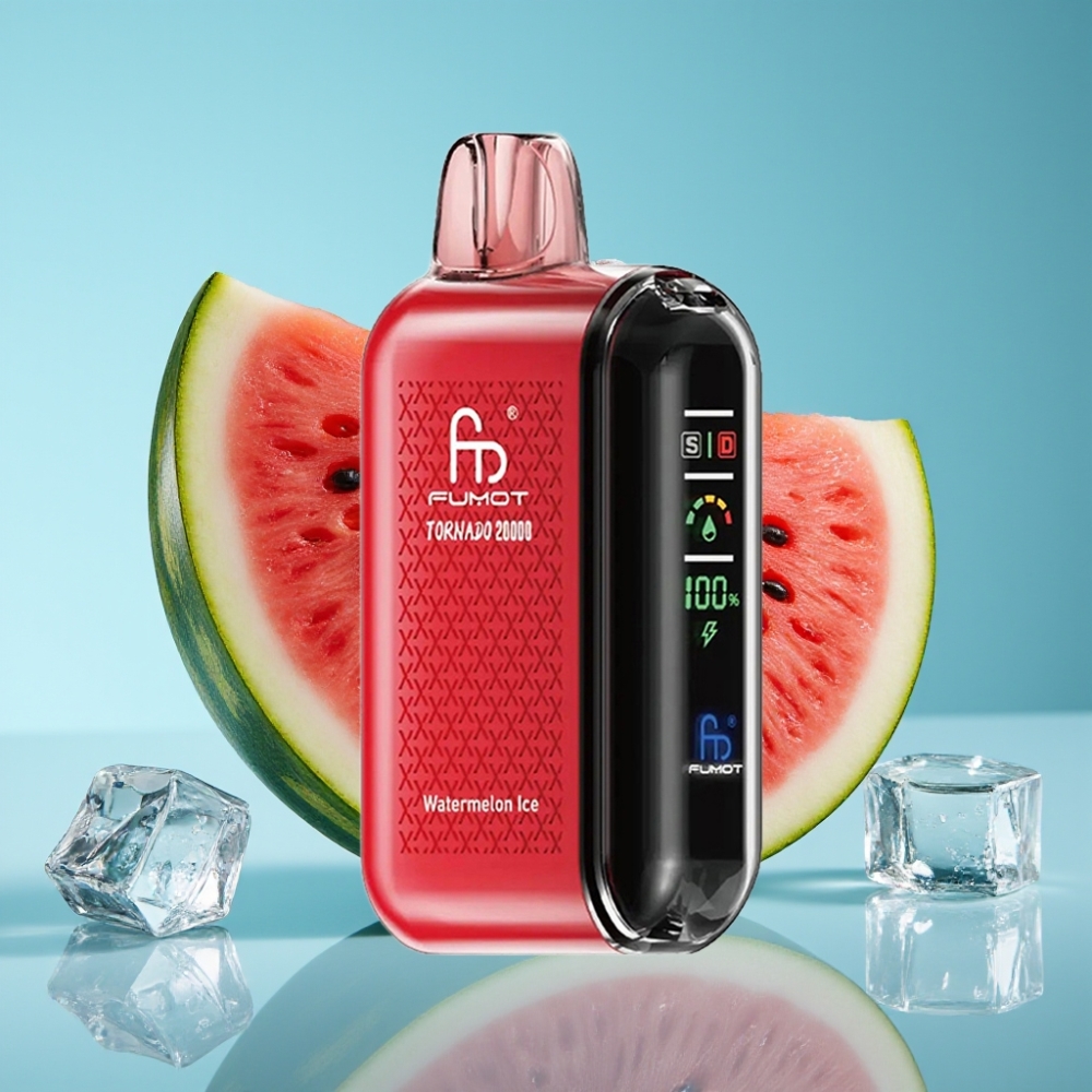 Fumot Tornado 20000 Puffs Dual Mesh 20ml 850mAh Watermelon Ice