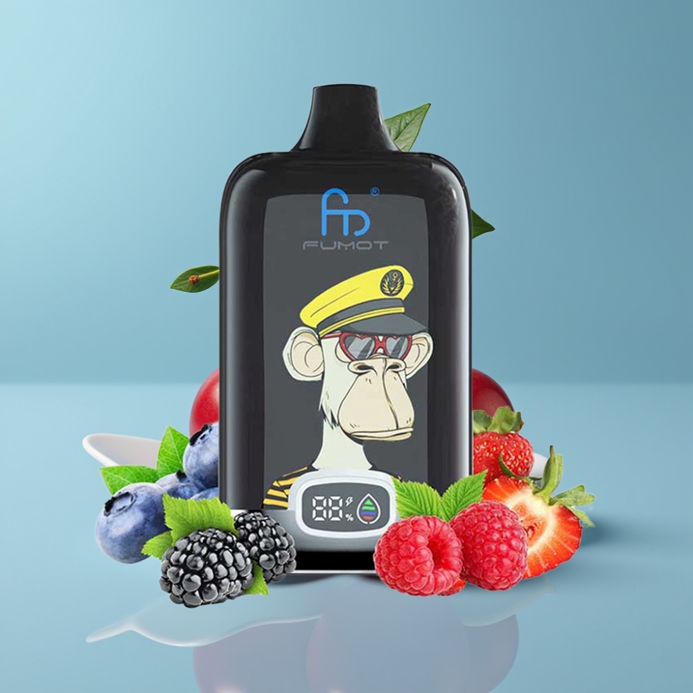 Fumot Tornado Digital Box 12000 Puffs 20ml Mesh Cherry vape Canada wholesale