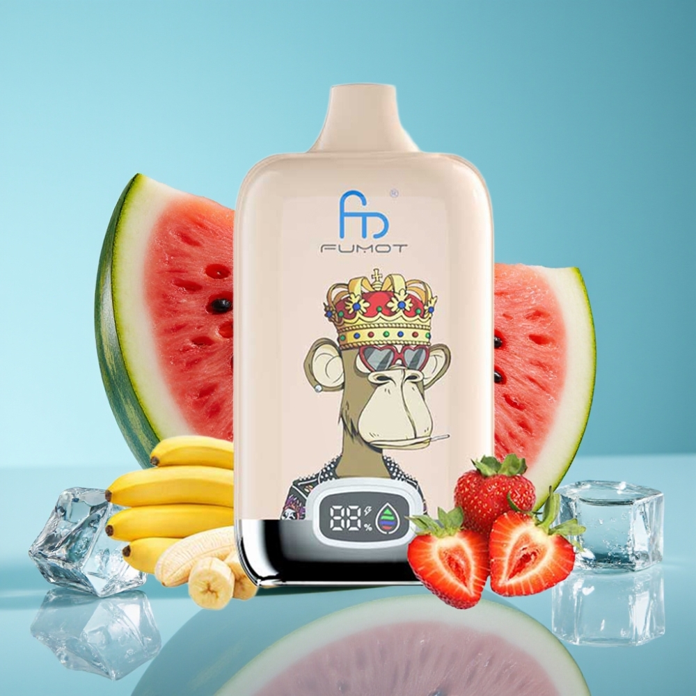 Fumot Tornado Digital Box 12000 Puffs 20ml Mesh Watermelon Ice