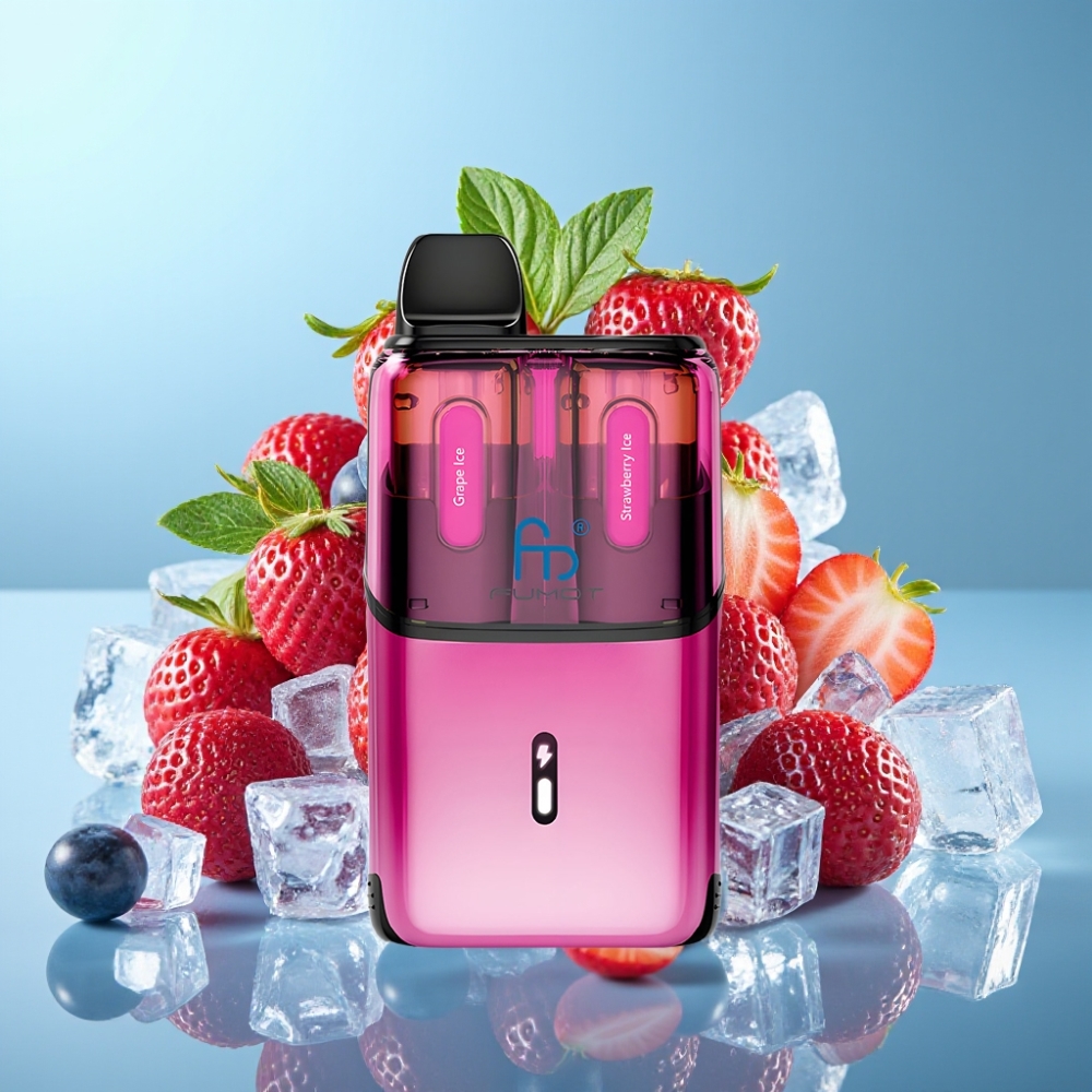 Fumot Ultra T32000 Puffs 24ml 800mAh Type-C Grape Ice - Strawberry Ice