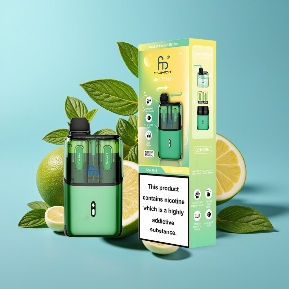 Fumot Ultra T32000 Puffs 24ml Type-C 20mg Cool Mint Spearmint