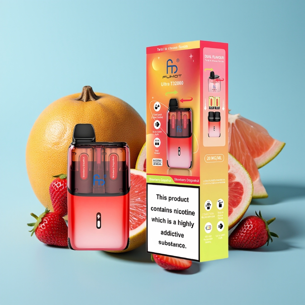 Fumot Ultra T32000 Puffs 24ml Type-C Strawberry Grapefruit Dragonfruit