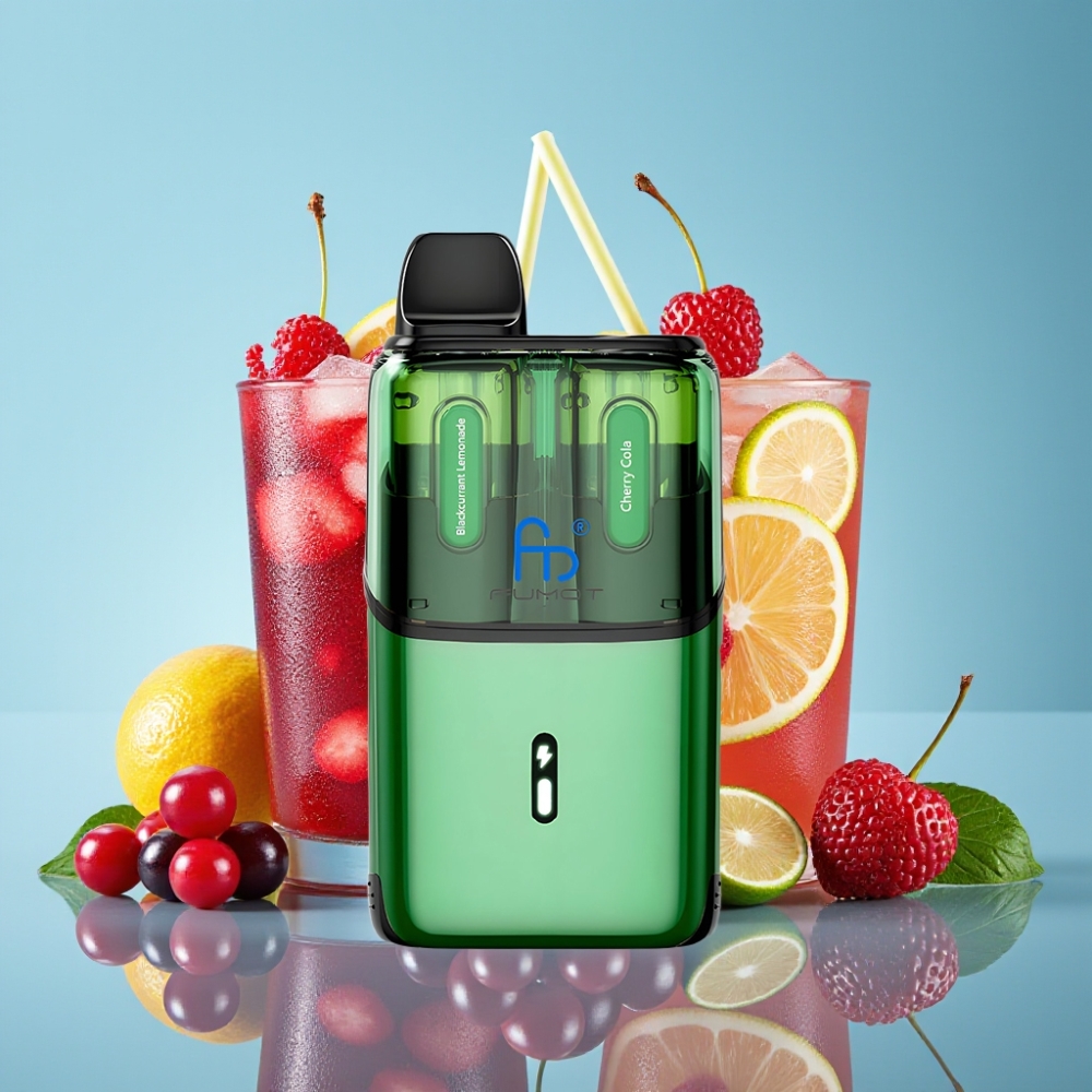 Fumot Ultra T32000 Puffs 800mAh 24ml Type-C Blackcurrant Lemonade - Cherry Cola