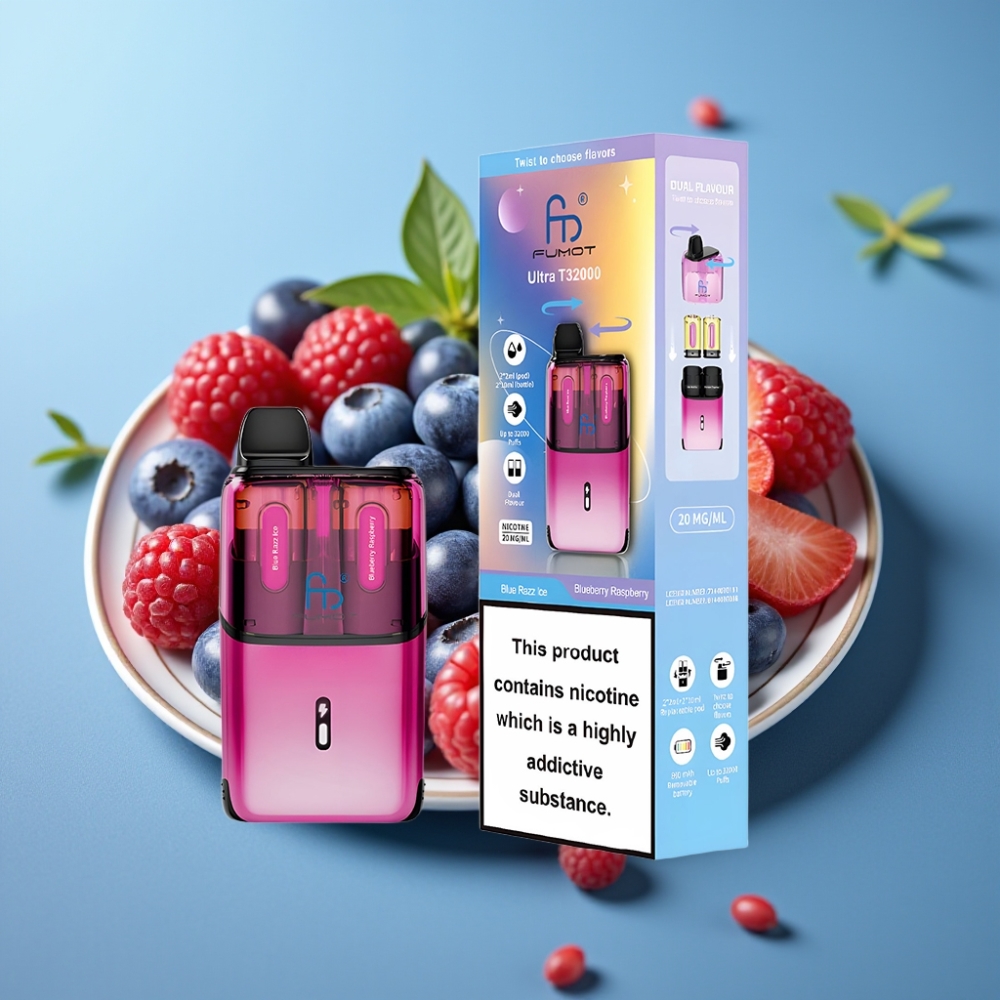 Fumot Ultra T32000 Puffs 800mAh 24ml Type-C Blue Razz Ice