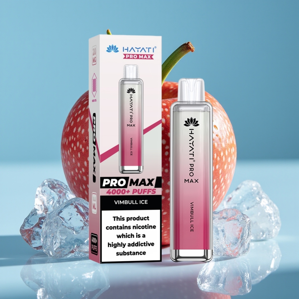 Hayati Pro Max 4000 Puffs Dual Mesh 1400mAh Rechargeable Vimbull Ice