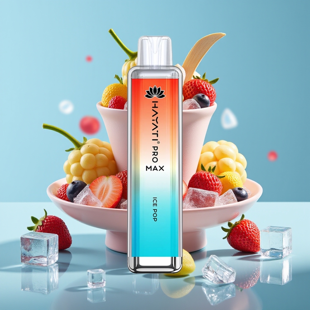 Hayati Pro Max 4000 Puffs Rechargeable Dual Mesh Ice Pop