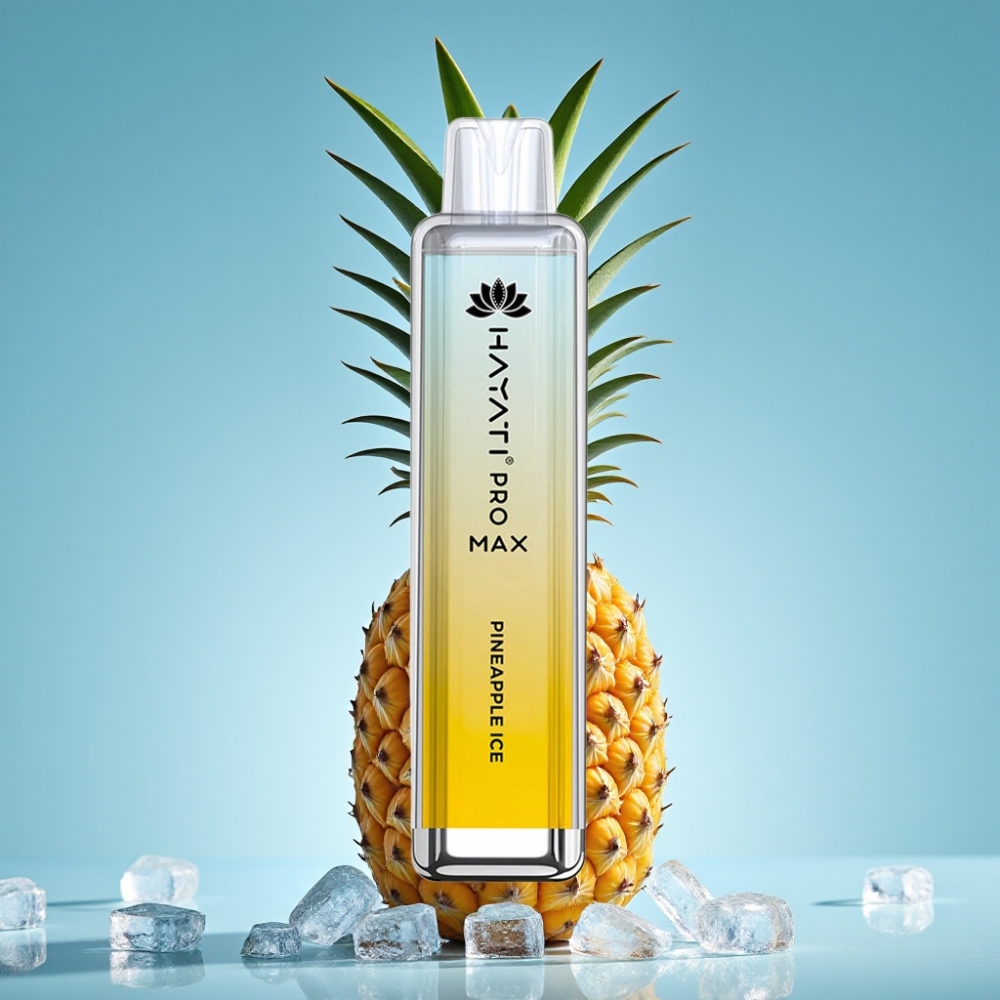 Hayati Pro Max 4000 Puffs Rechargeable Dual Mesh Pineapple Ice