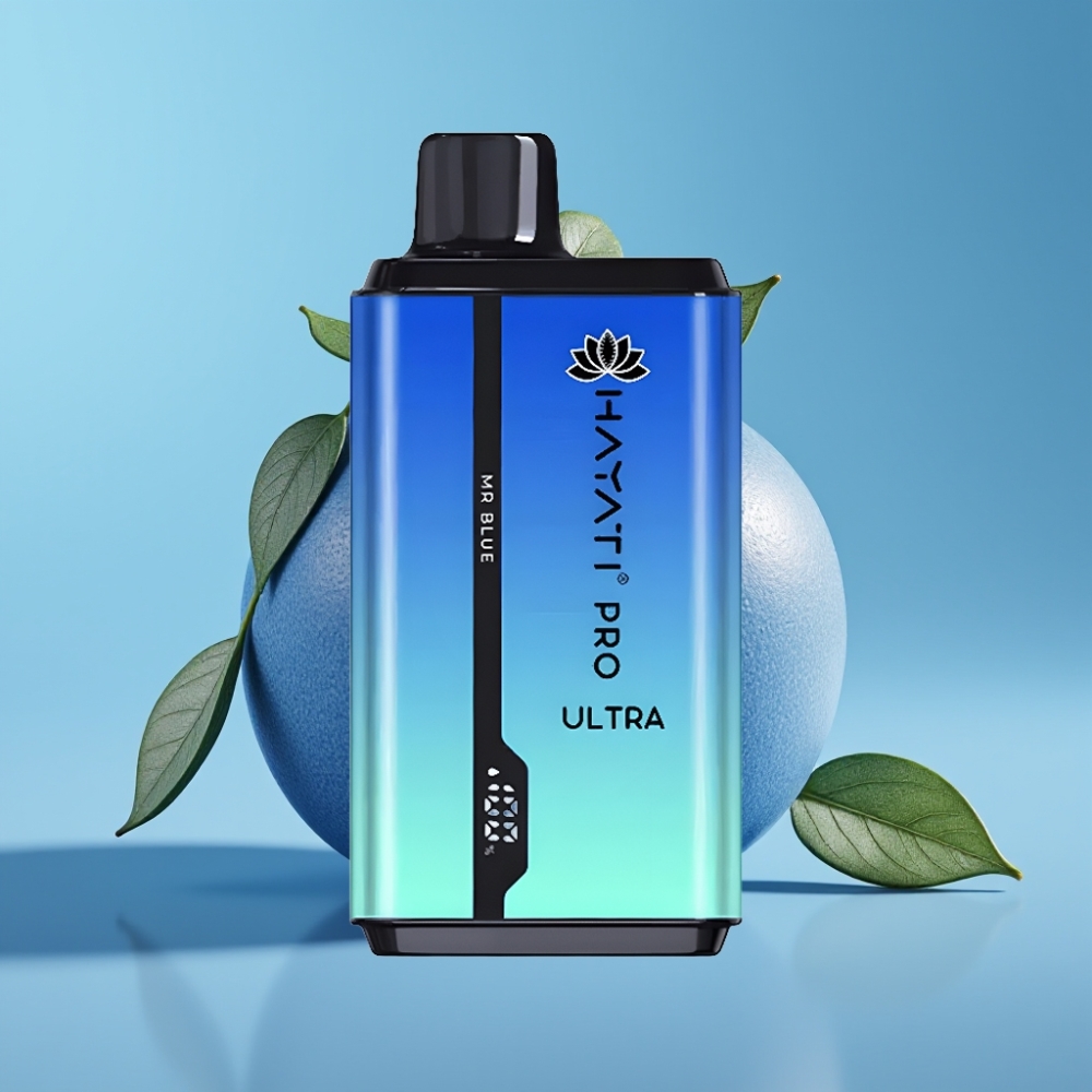 Hayati Pro Ultra 15000 Puffs 850mAh 24ml 2% Mr Blue vape Canada wholesale