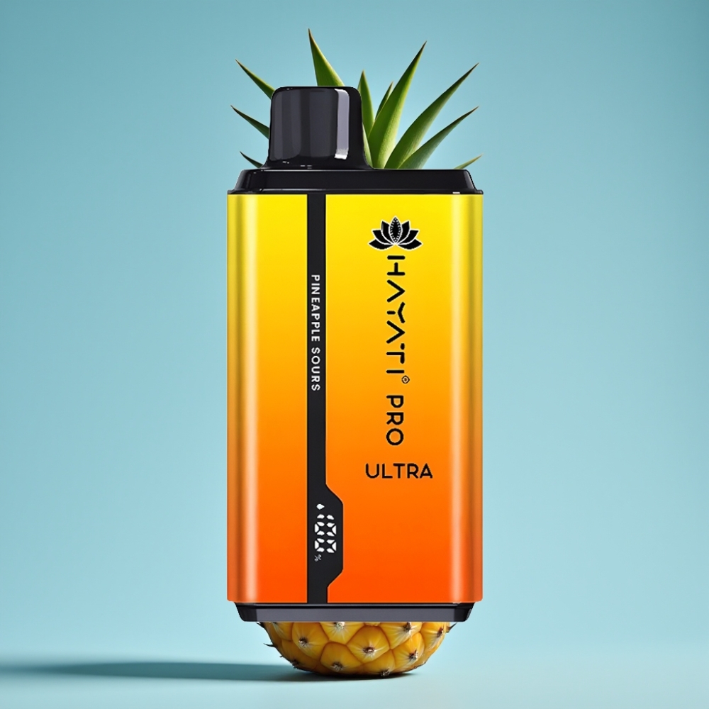 Hayati Pro Ultra 15000 Puffs 850mAh 24ml 2% Pineapple Sours