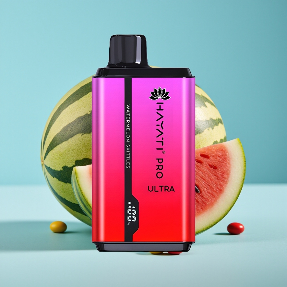 Hayati Pro Ultra 15000 Puffs 850mAh 24ml 2% Watermelon Skittles