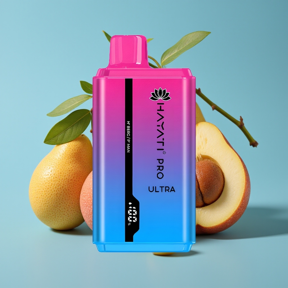 Hayati Pro Ultra 15000 Puffs 850mAh 2×12ml 2% H' Berg P' Man