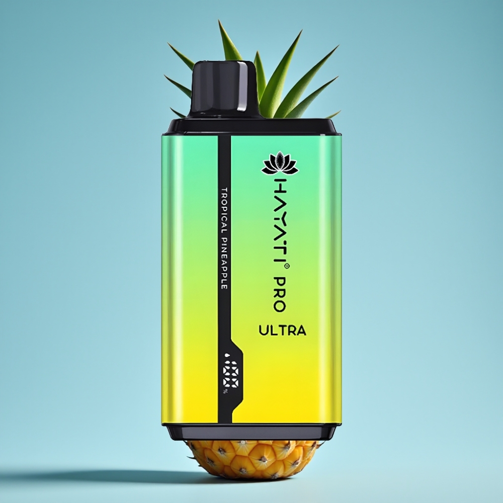 Hayati Pro Ultra 15000 Puffs 850mAh 2×12ml 2% Tropical Pineapple