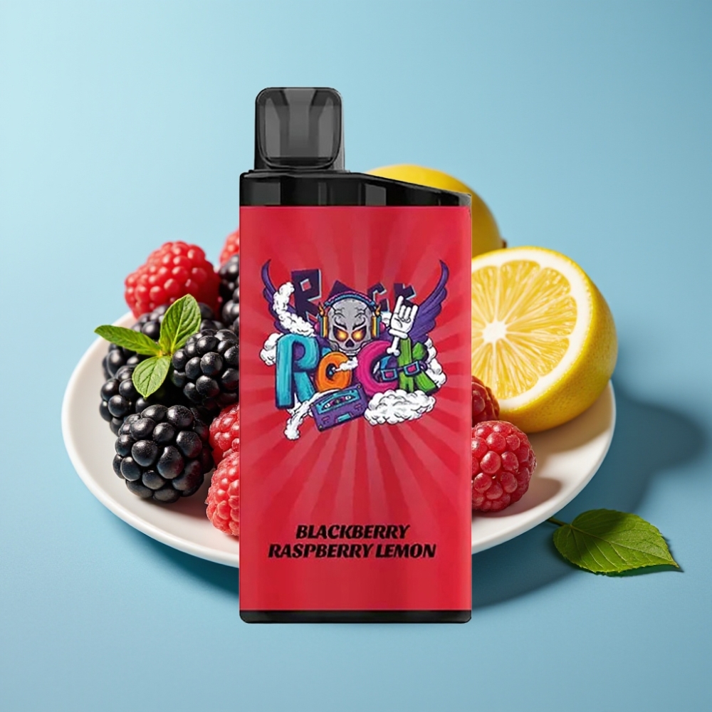 IGET Bar 3500 Puffs 1400mAh Mesh Blackberry Raspberry Lemon