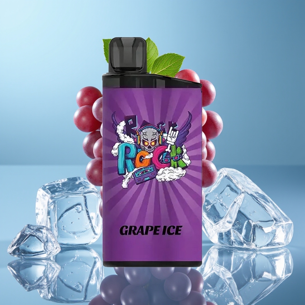 IGET Bar 3500 Puffs 1400mAh Mesh Grape Ice vape Canada wholesale