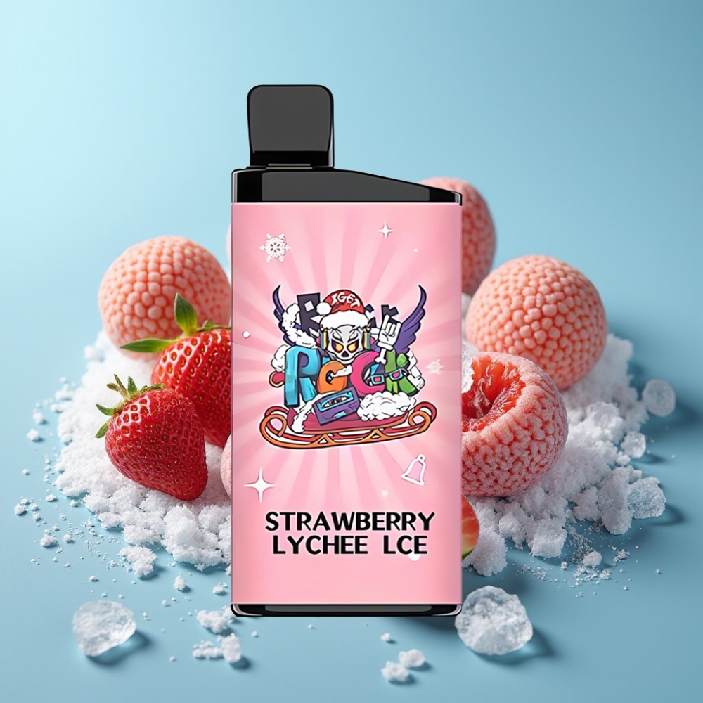 IGET Bar 3500 Puffs 1400mAh Mesh Strawberry Lychee Ice vape Canada wholesale