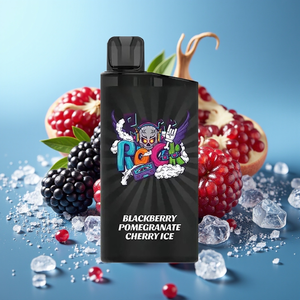 IGET Bar 3500 Puffs 1.2 Ohm Mesh 1400mAh Blackberry Pomegranate Cherry Ice