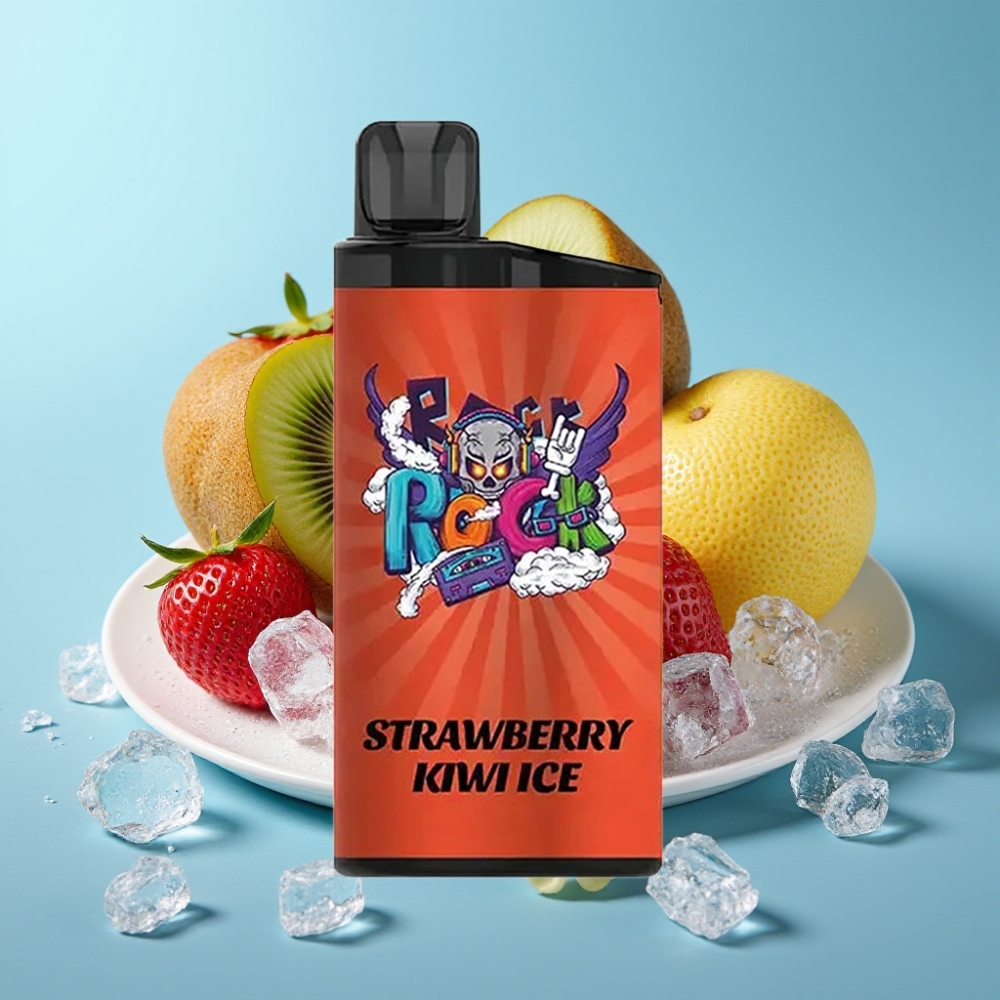 IGET Bar 3500 Puffs 1.2 Ohm Mesh 1400mAh Strawberry Kiwi Ice