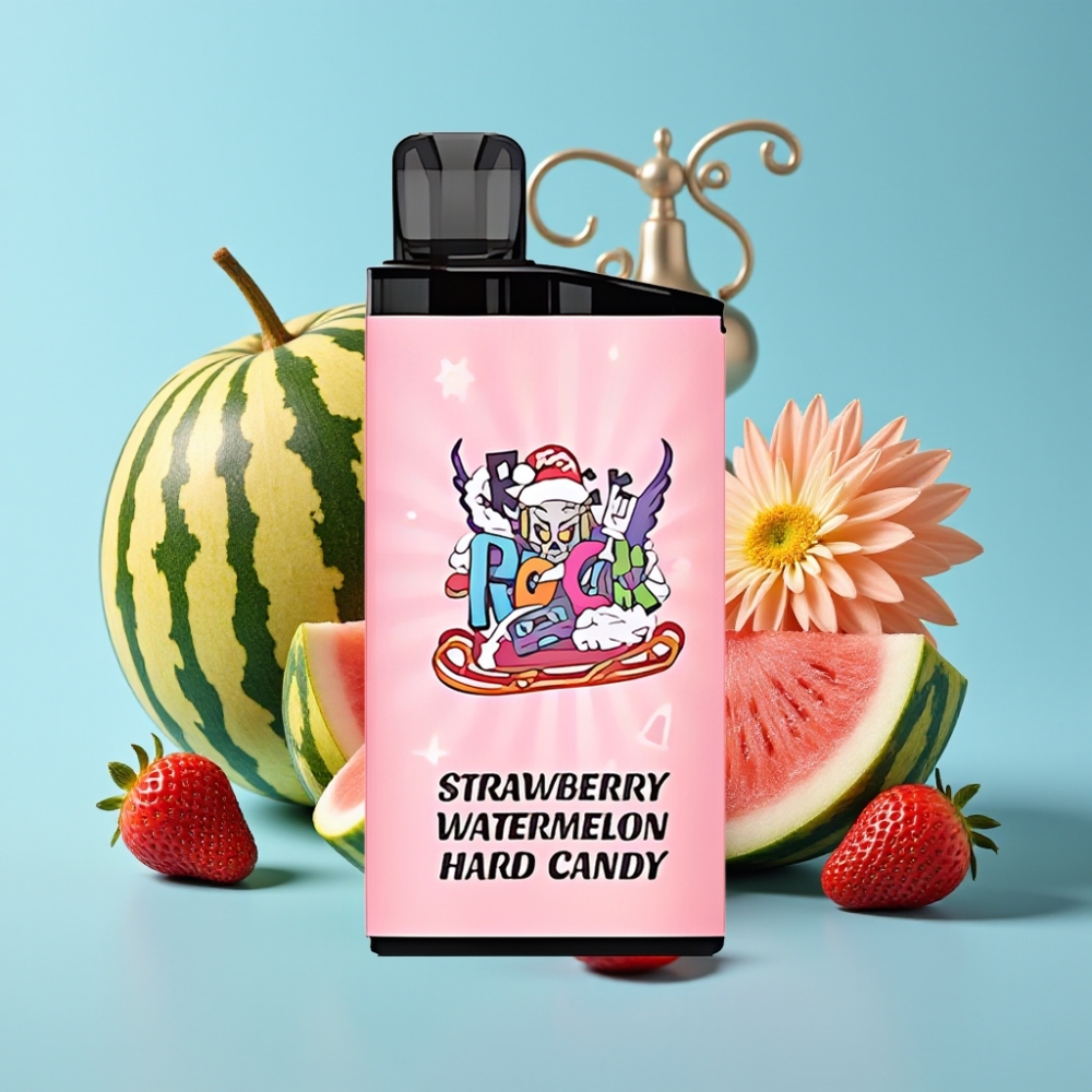 IGET Bar 3500 Puffs 1.2 Ohm Mesh 1400mAh Strawberry Watermelon Hard Candy