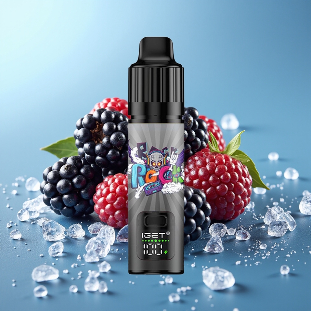 IGET BAR PLUS S3 POD 10000 Puffs 18ml 5% Blackberry Ice vape Canada wholesale