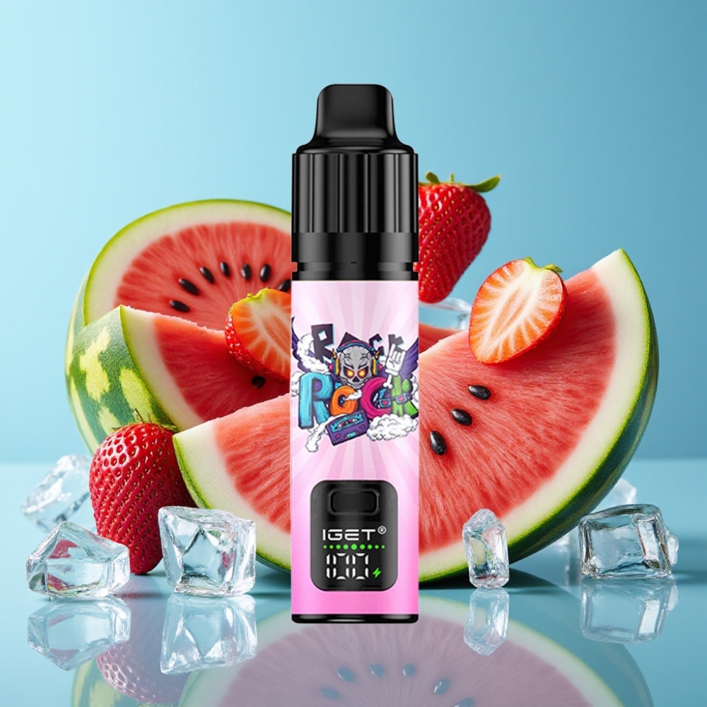 IGET BAR PLUS S3 POD 10000 Puffs 18ml 5% Nicotine Strawberry Watermelon Ice
