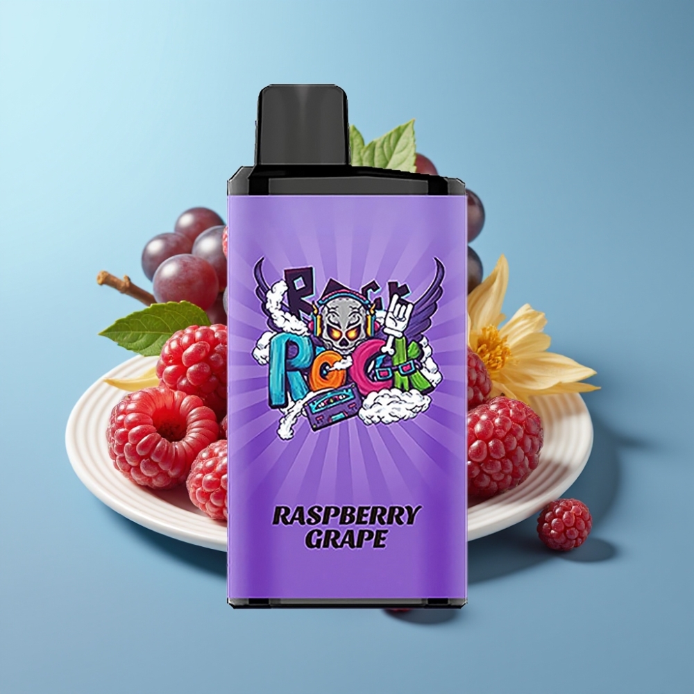 IGET Bar Pro 10000 Puffs 2000mAh Mesh Raspberry Grape Disposable Vape