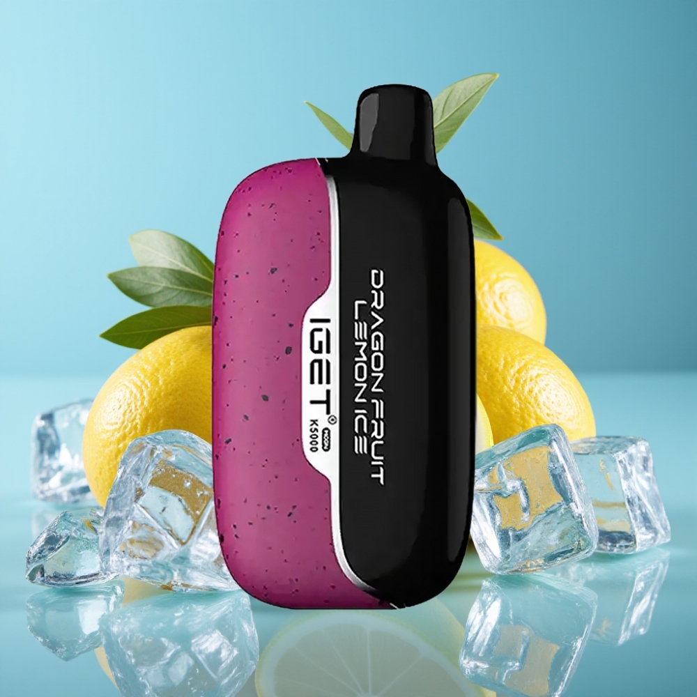 IGET Moon K5000 5000 Mesh 1.35Ω Dragon Fruit Lemon Ice vape Canada wholesale