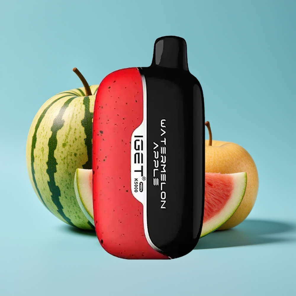 IGET Moon K5000 5000 Puffs PC 1.35 Ohm Mesh Watermelon Apple