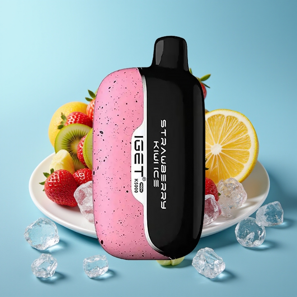 IGET Moon K5000 Puffs 81.5g PC 1.35Ohm Strawberry Kiwi Ice