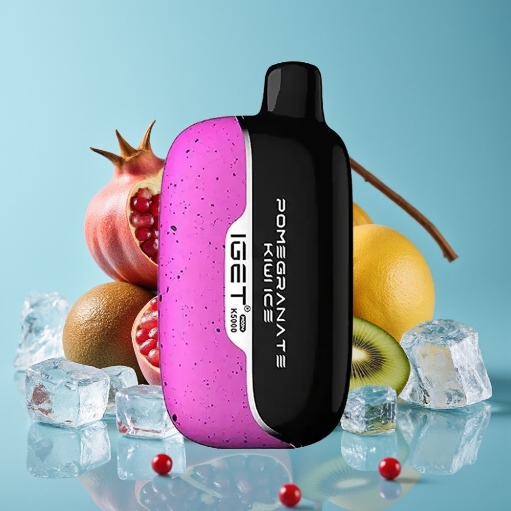 IGET Moon K5000 Puffs 81.5g PC 1.35 Ohm Pomegranate Kiwi Ice