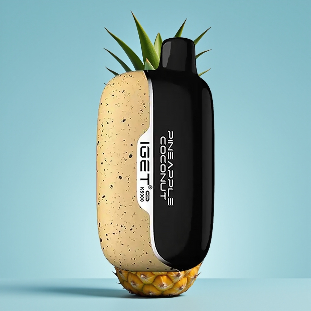 IGET Moon K5000 Puffs 81.5g PC Mesh 1.35Ω Pineapple Coconut