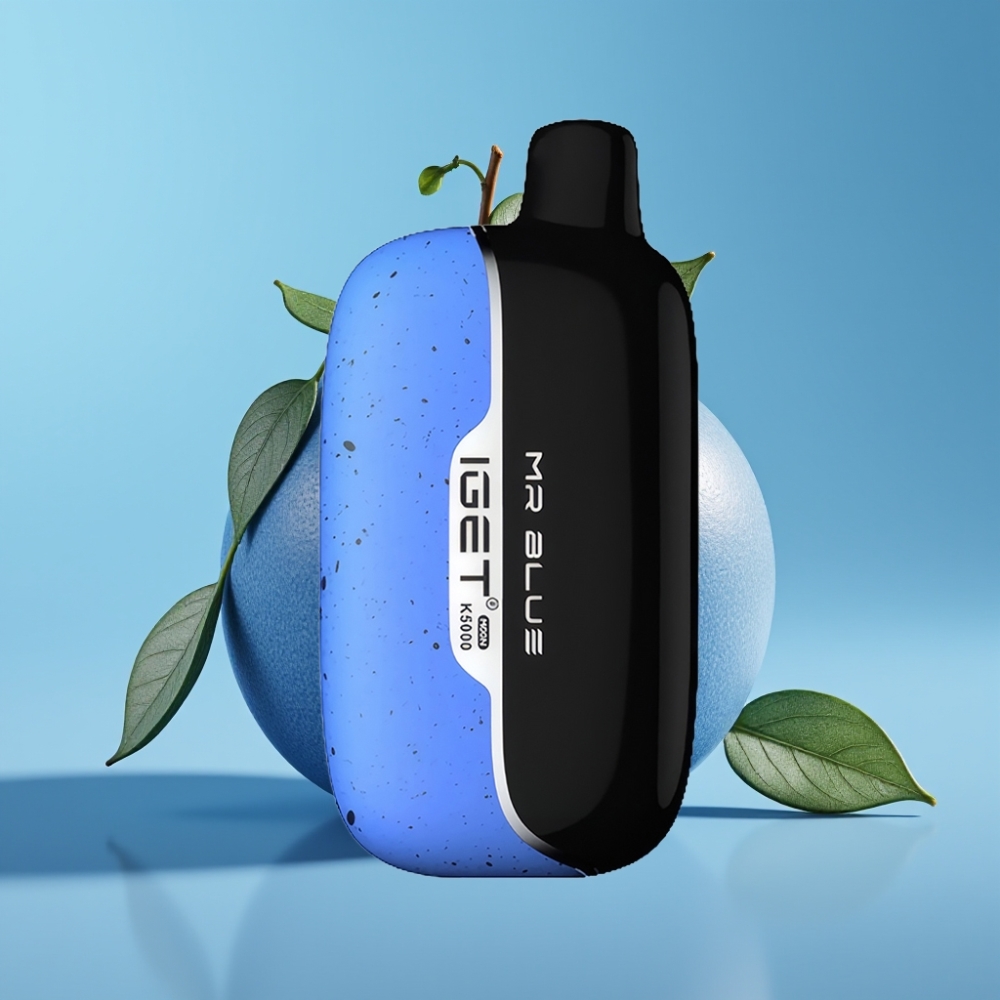 IGET Moon K5000 Puffs PC Mesh 1.35 Ohm Mr Blue vape Canada wholesale