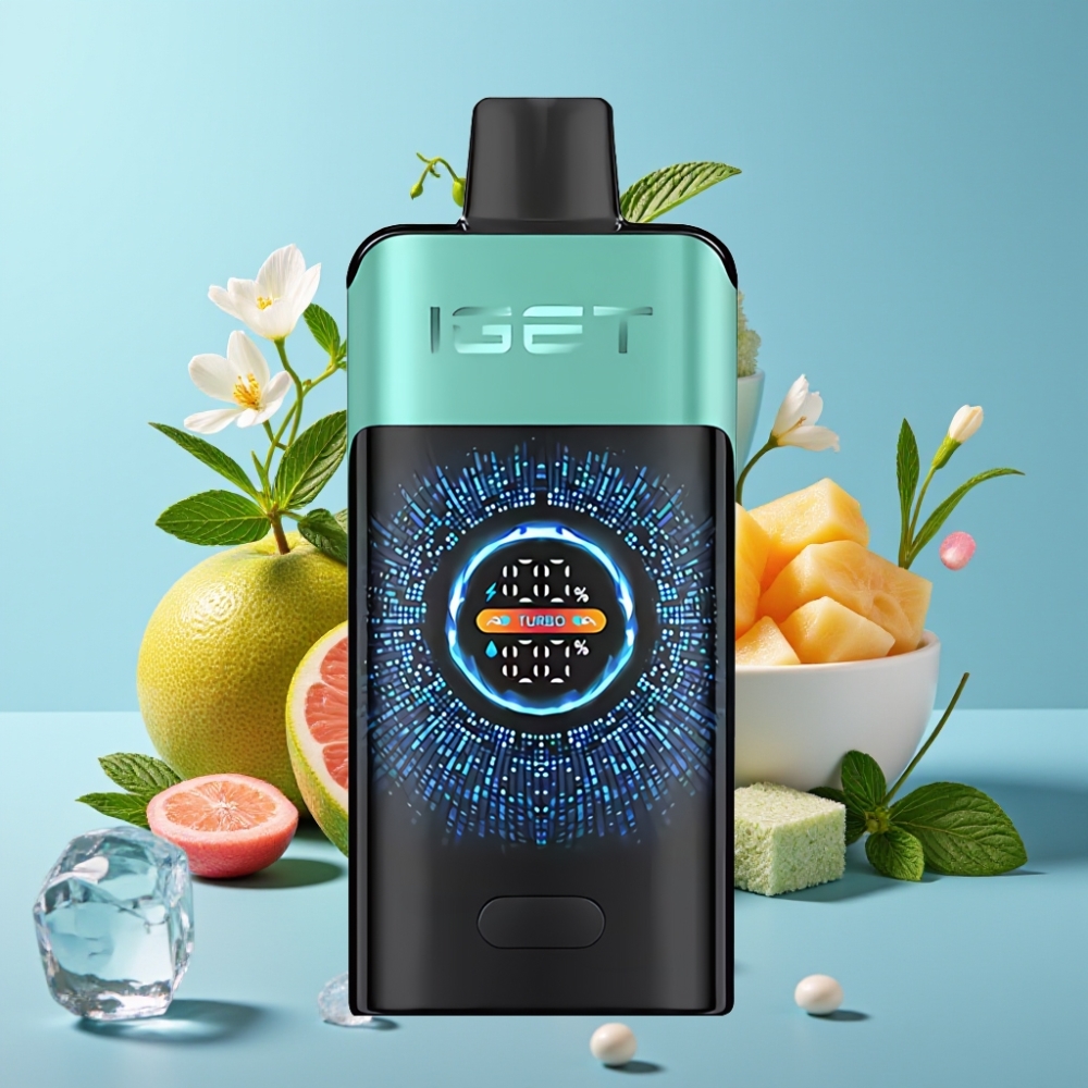 IGET ONE 12000 Puffs 2700mAh Dual Mesh Mountain Spring Mint Ice