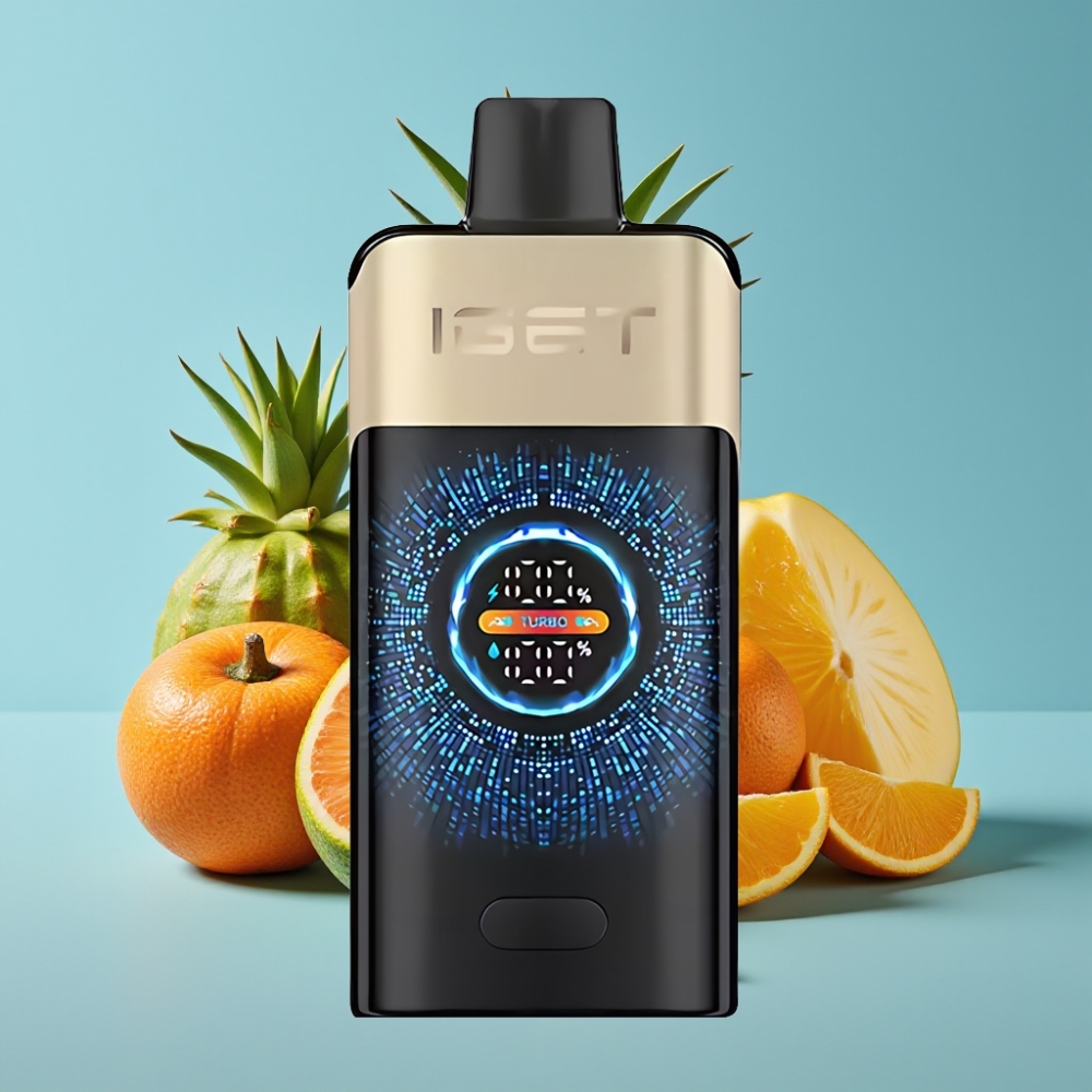 IGET ONE 12000 Puffs 2700mAh Dual Mesh Tropical Orange Monster