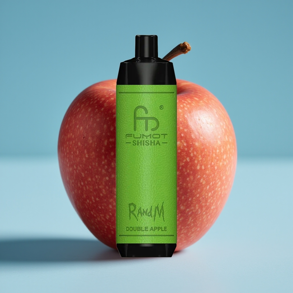 RandM Fumot Shisha 10000 Puffs 18ml Double Apple Disposable Vape