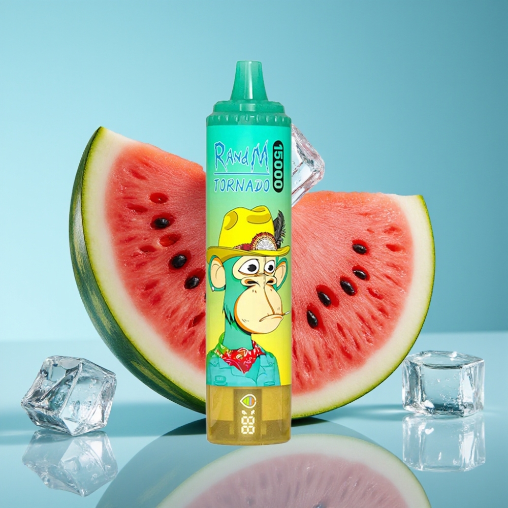 Fumot RandM Tornado 15000 Puffs 25ml 850mAh Mesh 0.9 Ohm Watermelon Ice
