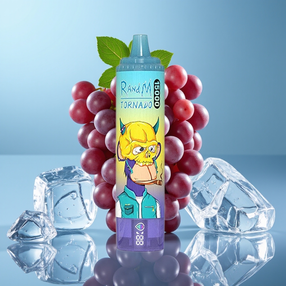 Fumot RandM Tornado 15000 Puffs 25ml 850mAh Mesh Grape Ice